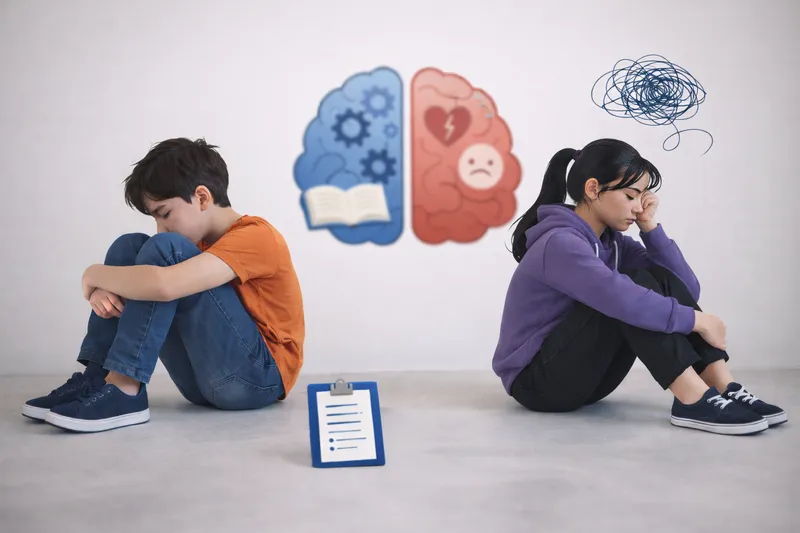 Çocuk ve Ergenlerde Depresyon: Sadece Duygusal Değil, Bilişsel Bir Sorun